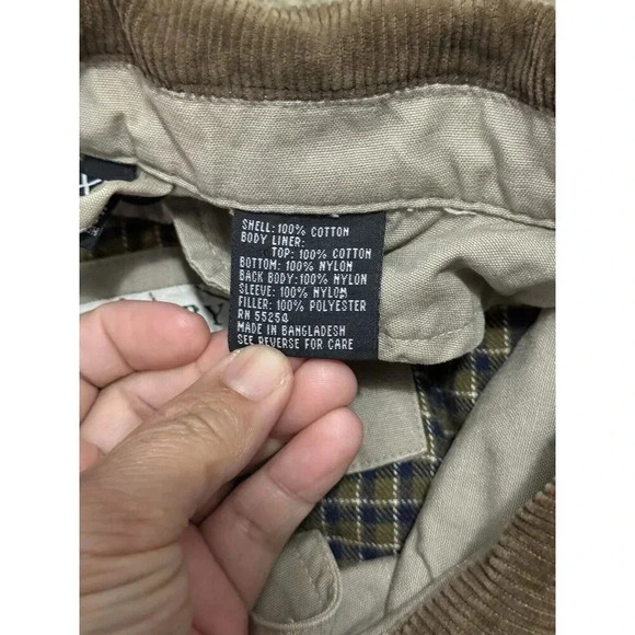 COUNTRY BARN NORTH BAY Mens Field Barn Chore Coat Jacket Removable Lining XL - Picture 11 of 16